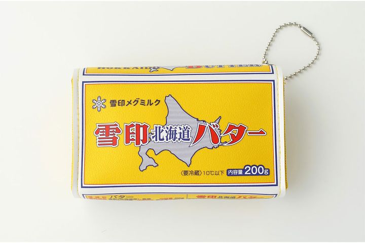 「雪印北海道バター」そのままポーチ＆シルバーエコバッグ