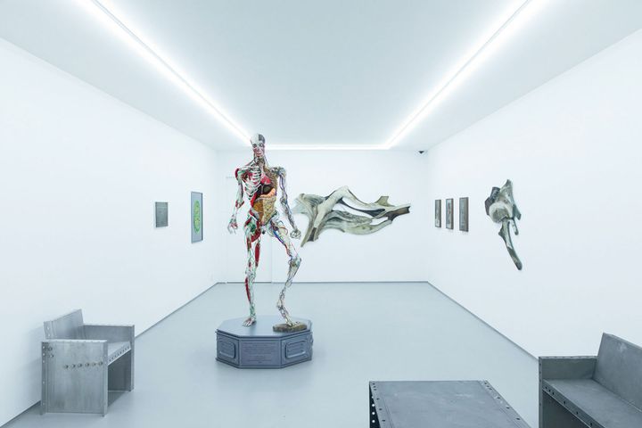 ニクラス・アスカー、NICEWORKSHOP、パク・イェリム、ペ・ソンホによるグループ展『Soft Stratum』会場風景