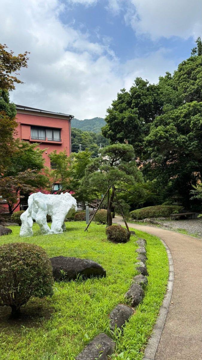 美術館併設の庭園