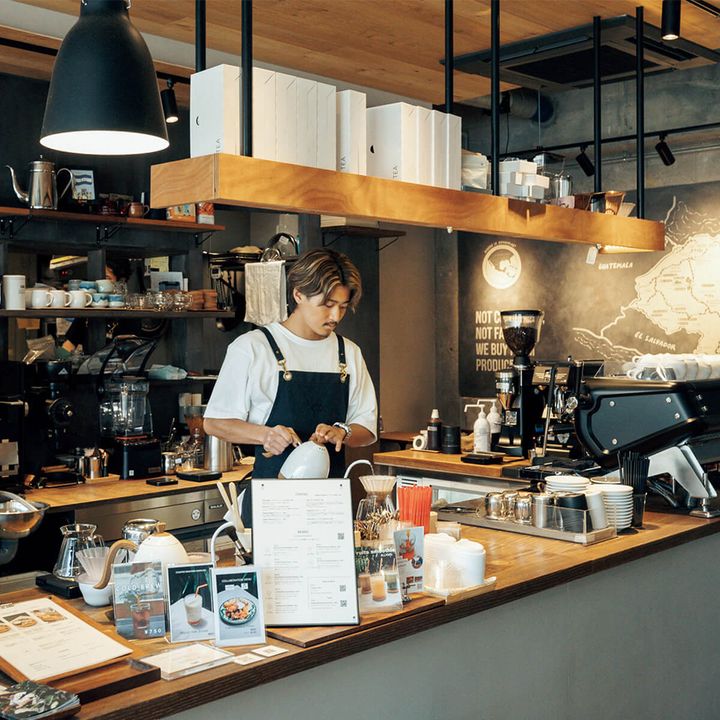 神奈川〈27コーヒーロースターズ 鎌倉〉店内