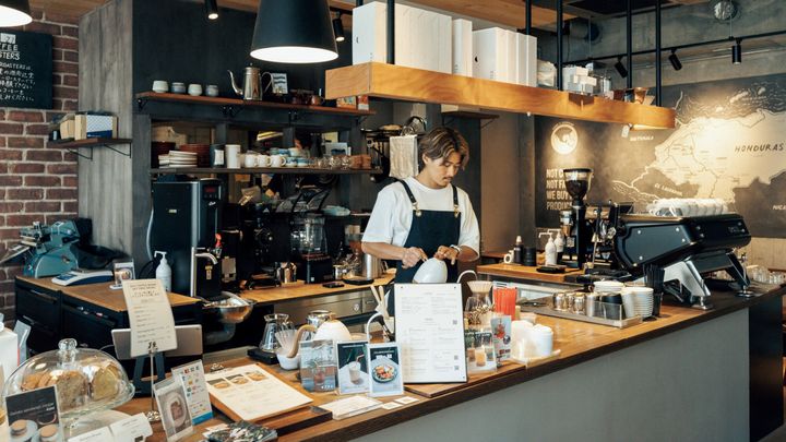神奈川〈27コーヒーロースターズ 鎌倉〉店内