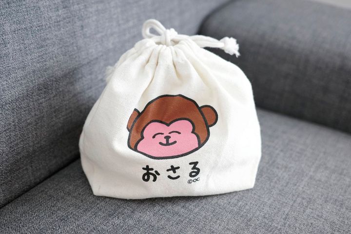 おえかきさんシリーズの巾着