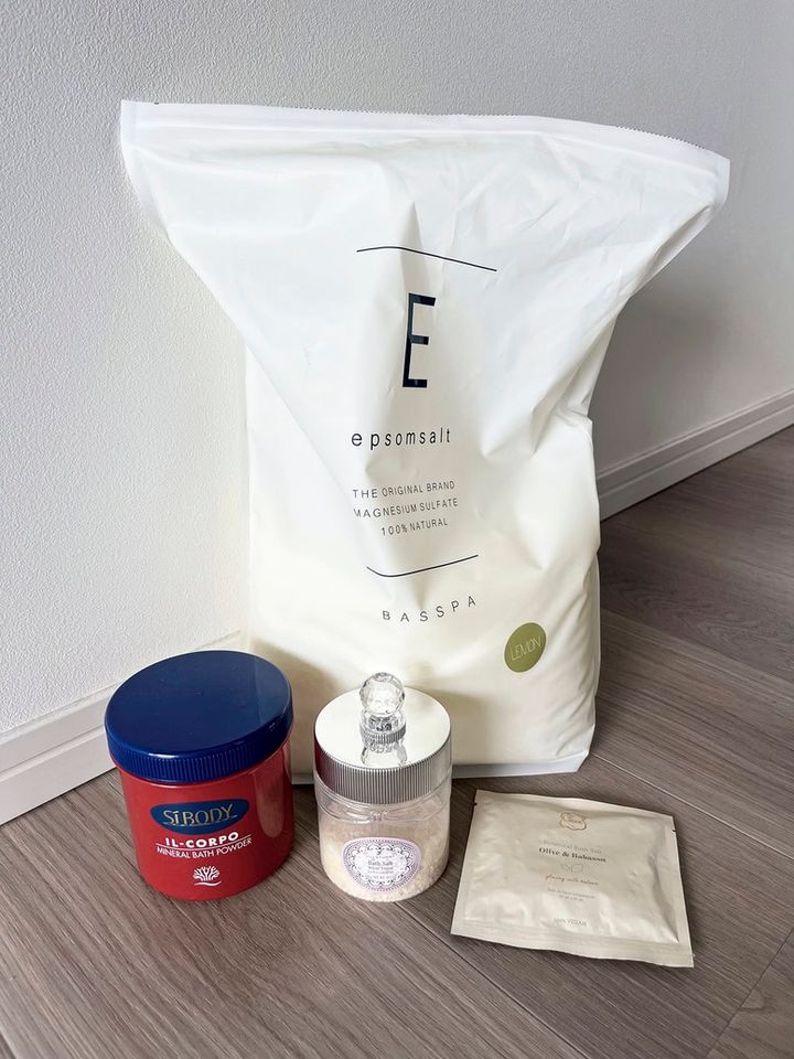 バスソルトや入浴剤