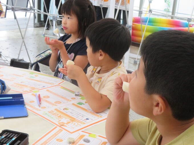 「恵水」を初めて食べる子どもも