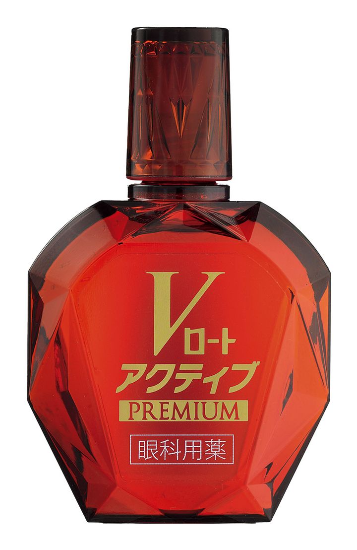 Vロートアクティブ プレミアム ［第2類医薬品］ 15mL ￥1,650（編集部調べ）／ロート製薬
