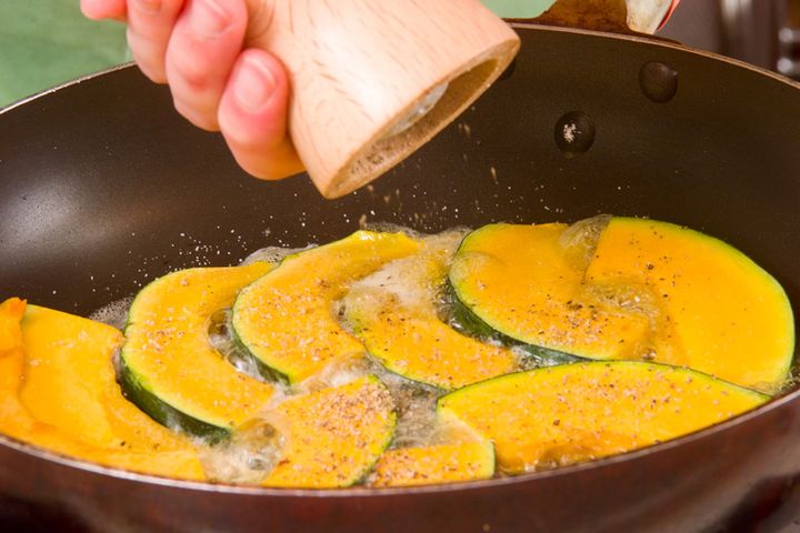 カボチャのバター焼きの作り方1