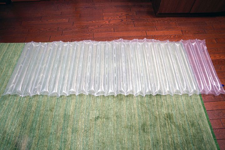 幅は少し狭いが長さは長すぎるくらい。ちょっと折り返してまくらにもできます。