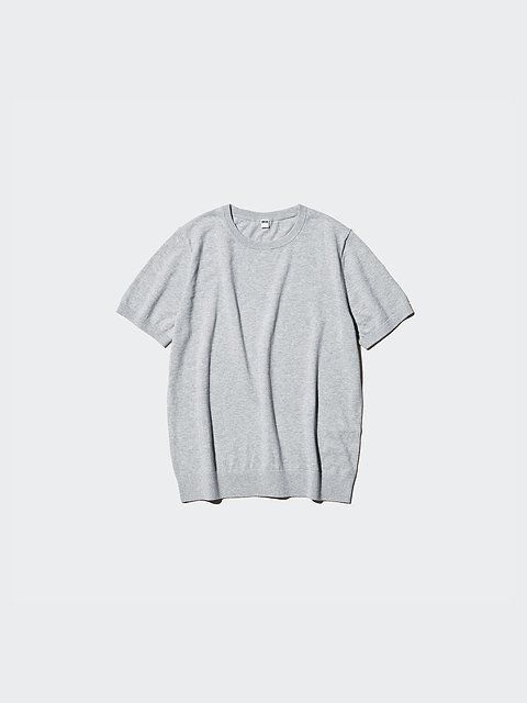 ユニクロのUVカットクルーネックセーター