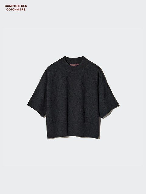 ユニクロのリネンレーヨンセーター