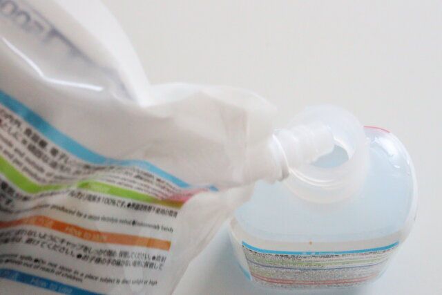 ダイソー アルカリ電解水クリーナー 詰め替え落ち落ちV 500ml 詰め替え