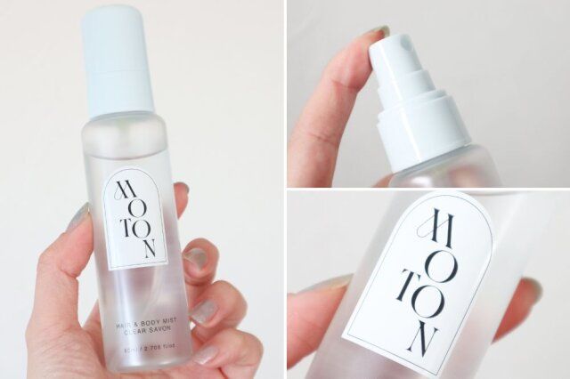 MOTON ヘア＆ボディミスト（クリアサボン）