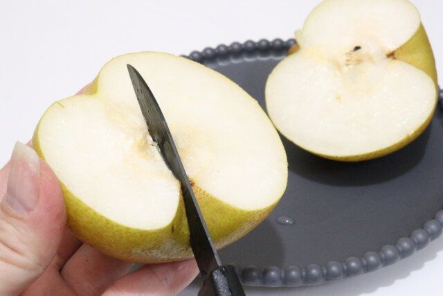 セラミックナイフ（サヤ付、黒） 切れ味