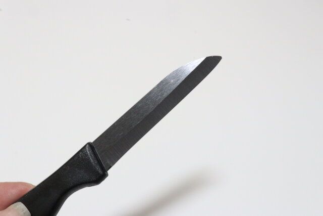 セラミックナイフ（サヤ付、黒） 刃