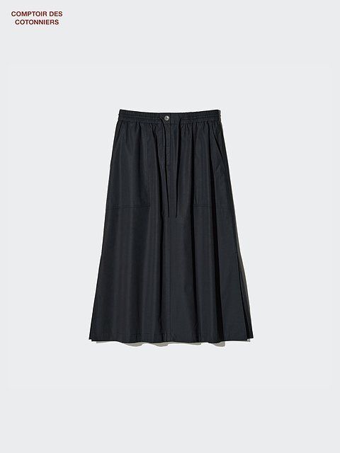 ユニクロのコットンロングスカート