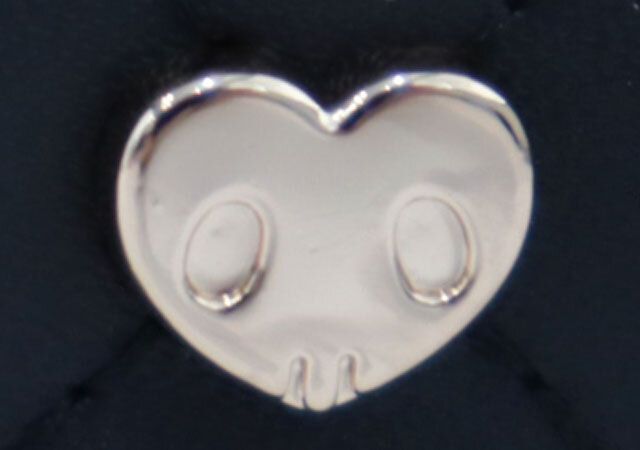 宝島社バニティポーチドクロハートスタッズ