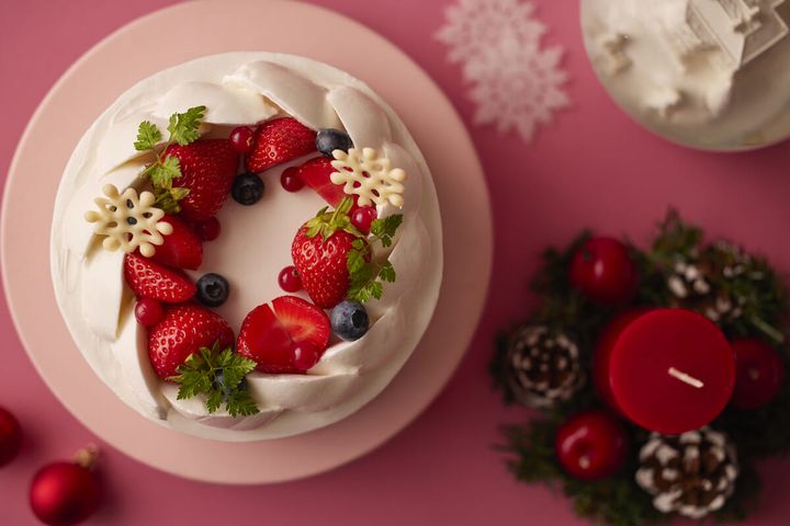 クリスマス生デコレーションケーキ