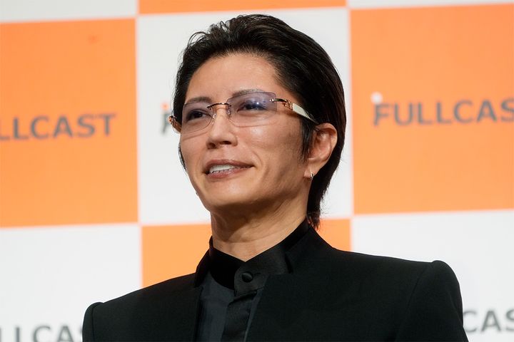 3位はGACKTさん（撮影：2024年7月17日、時事通信フォト）
