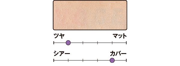 カバー力は？／ぺブルグロウクッション