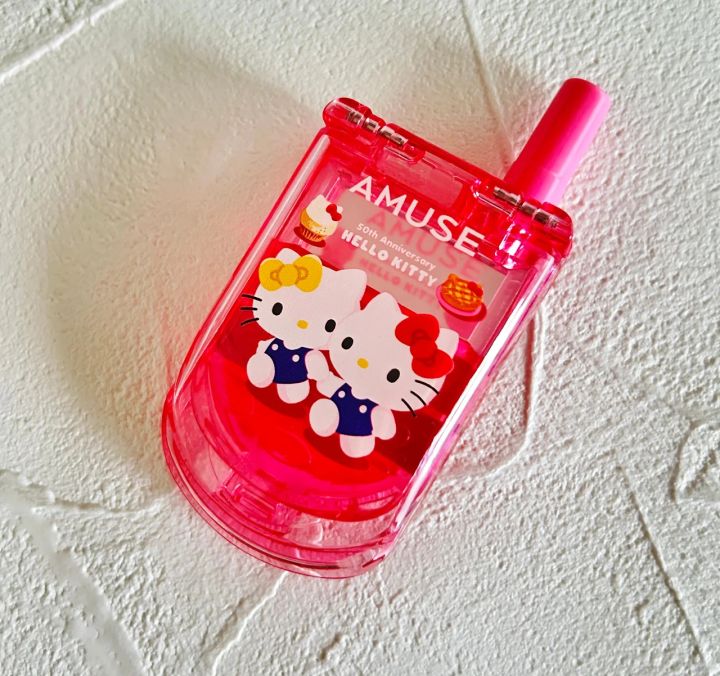 マキア サンリオコラボコスメ AMUSE（アミューズ） リップ&チークセルフォン