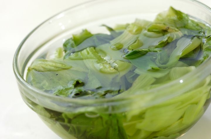 ビンチョウマグロのチリソースからめの作り方1