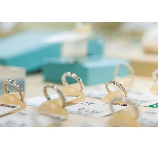 KOMEHYOの店頭で販売されている指輪