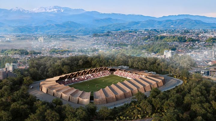 J3チーム、新スタジアムのコンセプトを発表！「式年遷宮」から着想を得た地域参加型『完全木造スタジアム』