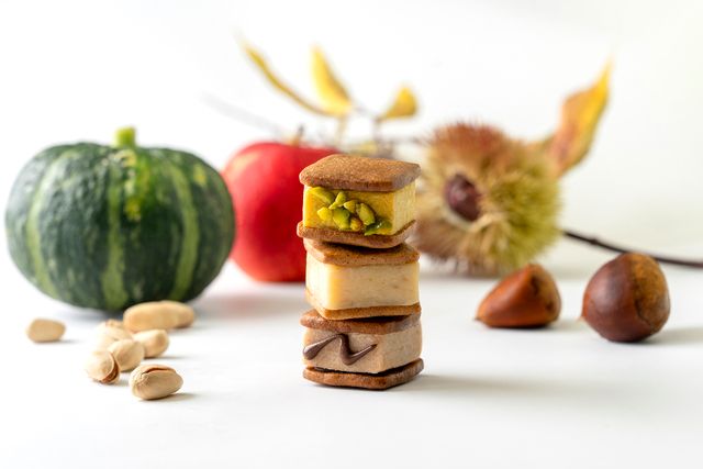 秋の新作バターサンド3種