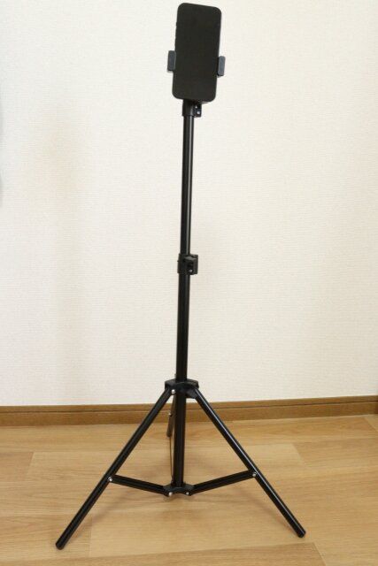 ダイソーの高コスパなスチール製自立式一脚（1.5m）