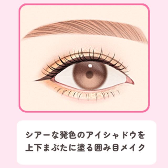 二重さん向け基本のアイメイク