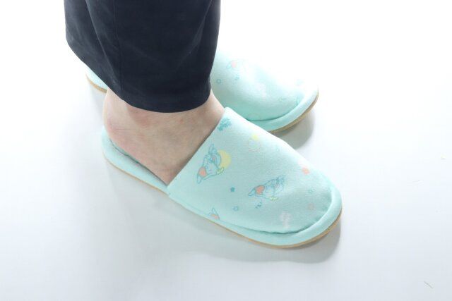 外縫いスリッパ（ディスニークラシックキャラクター） 履き心地