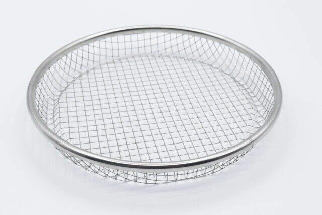 ダイソーのステンレス浅ザル