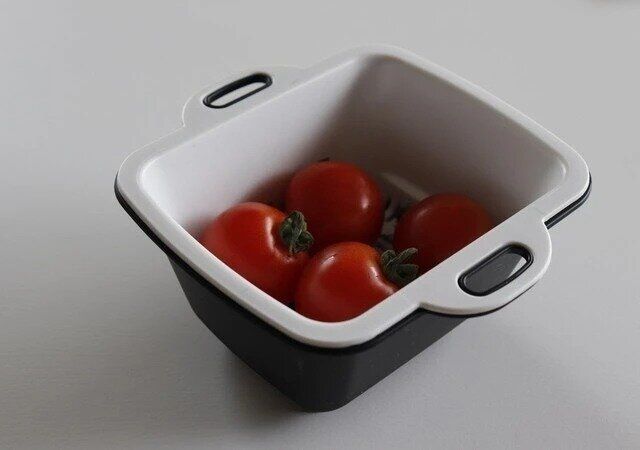 ダイソーの深型ザルバット