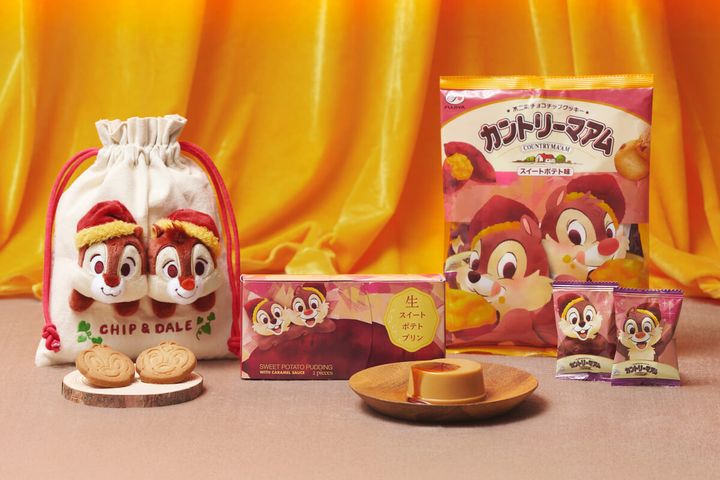 ディズニーストア「チップ＆デール」お菓子コレクション「SWEET POTATO FLAVOR」