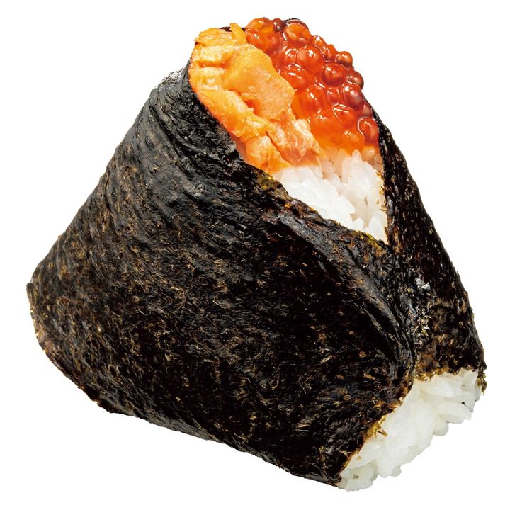 旨さ相盛おむすび 紅しゃけとすじこ