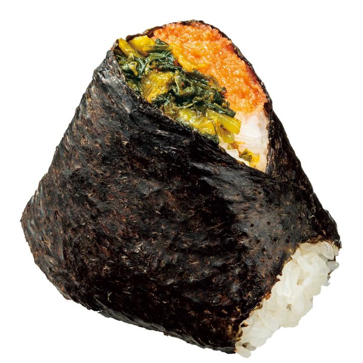 旨さ相盛おむすび 高菜と明太子