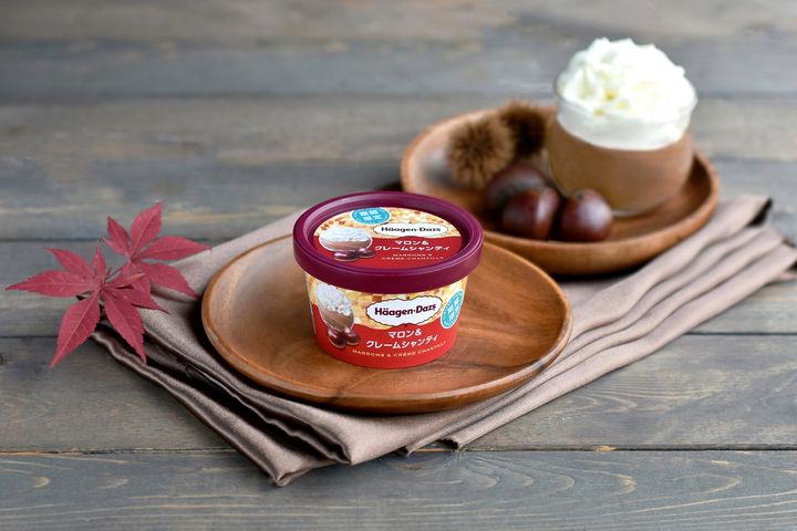 ハーゲンダッツ ミニカップ「マロン＆クレームシャンティ」2