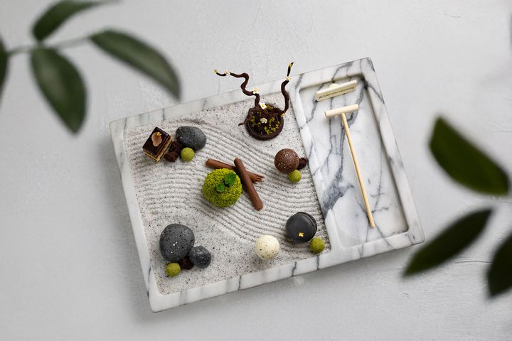 世界が注目するスイーツアート“味わう枯山水”も見逃せない