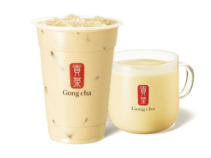 「アップルピーチ ミルクティー（ICED/M）」 490 円