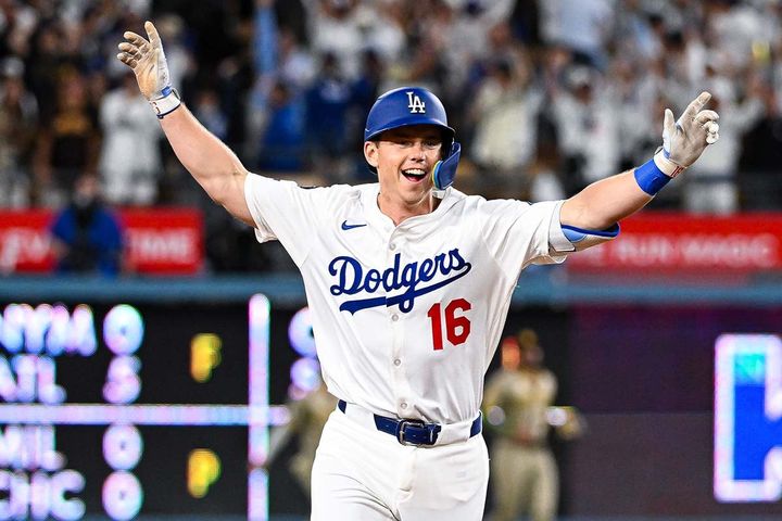 ドジャースのウィル・スミス（C）Getty Images