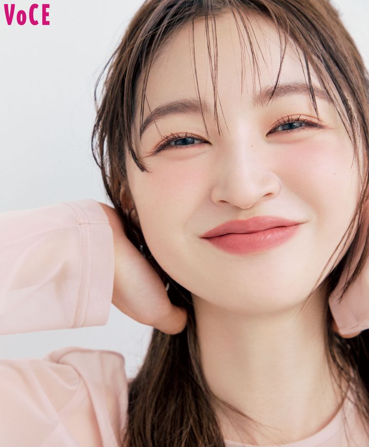 ピンクモーヴで作る血色ヌードアイメイクのイメージ