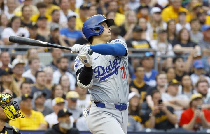 ドジャースの大谷翔平（C）Getty Images