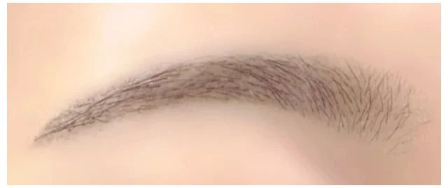 カラーリングアイブロウEX 08を使った眉メイク