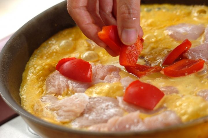 鶏むね肉のカレークリーム煮の作り方3