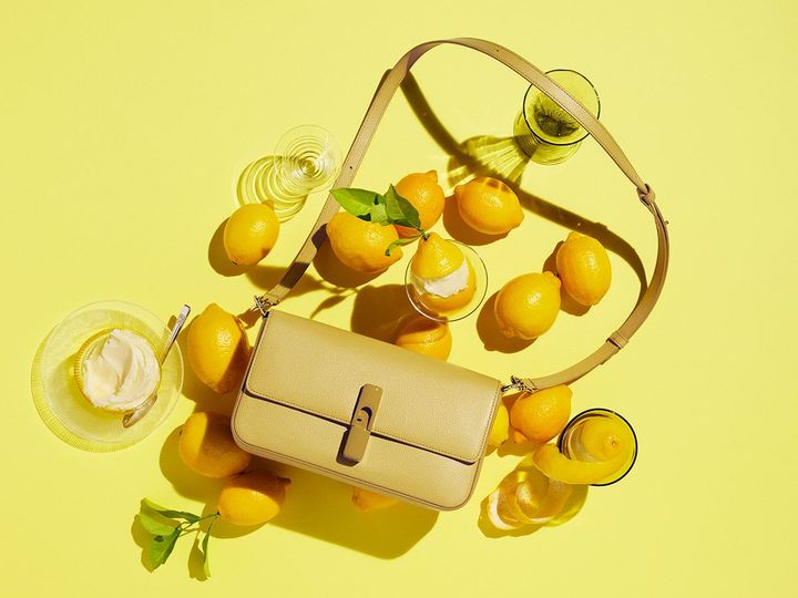 「フルラ イリデ」バッグ レモンソルベ ￥49,500