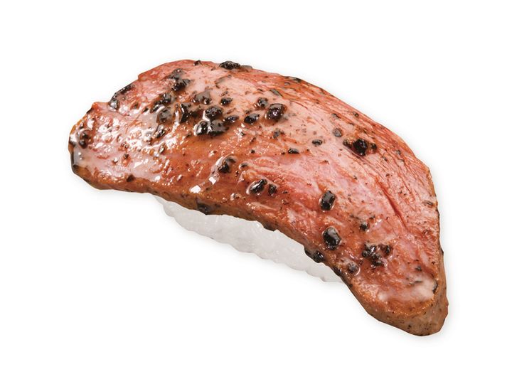 北海道牛ローストビーフ 黒トリュフソース（一貫）