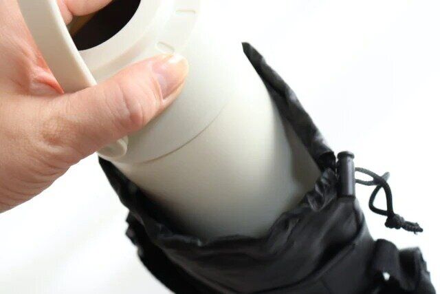 ダイソー モバイルショルダーメッシュバッグ（ボトルホルダー機能付）