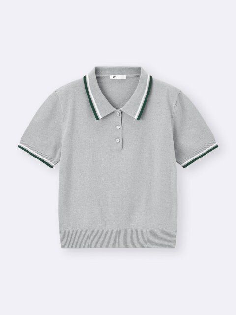 2025gu夏値下げウォッシャブルポロセーター