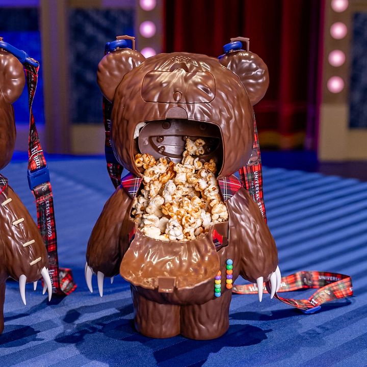 ユニバーサル・スタジオ・ジャパン グッズ「ハミクマ・ポップコーンバケツ」2