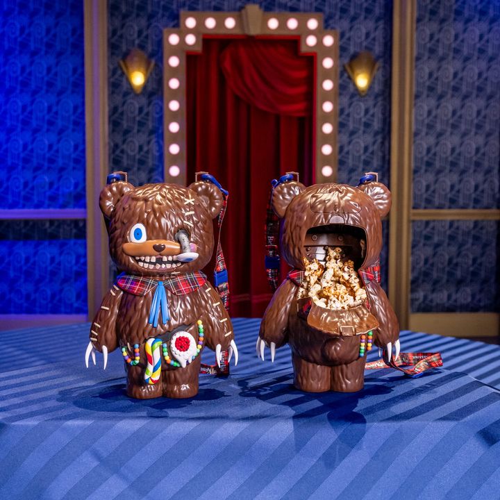 ハミクマ　ポップコーンバケツ　ショッパー付き ハミクマ ポップコーンバケツ ショッパー付き ハミクマ