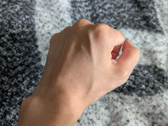 モイストラボ ラベンダールースパウダーの仕上がり